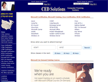 Tablet Screenshot of cedsolutions.com